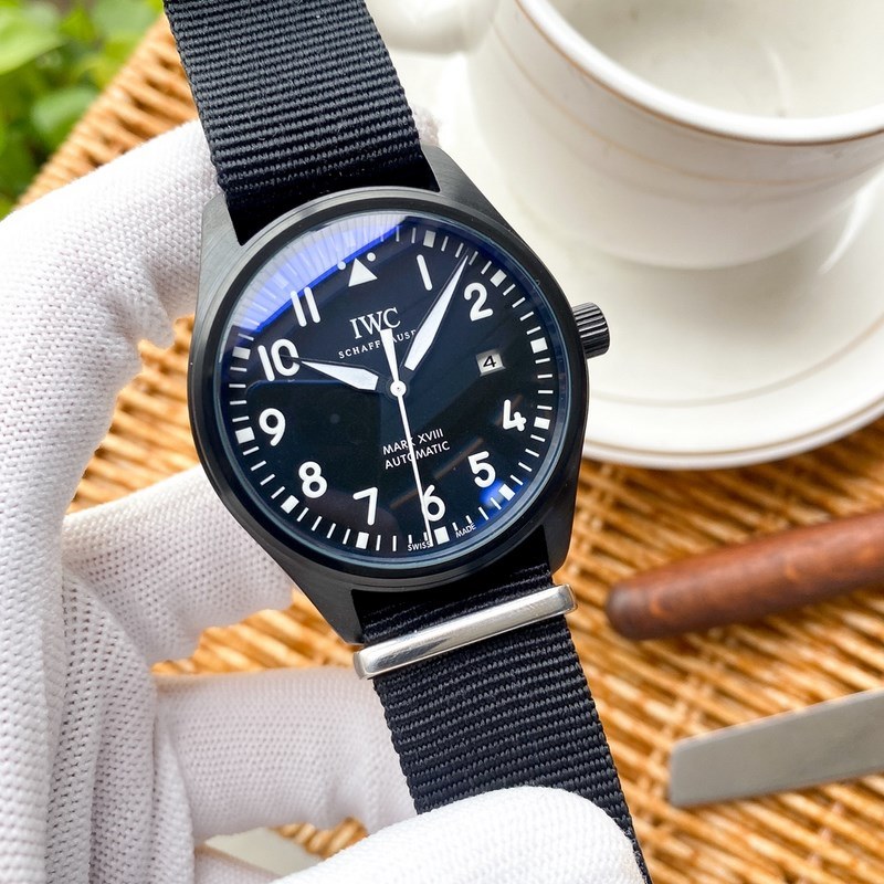 IWC Pilot's Automatic 42mm Nylon Strap Replica Watch-4