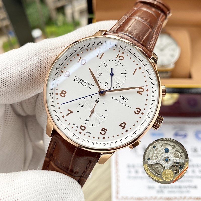 IWC Portuguese 42mm Luxury Men's Replica Watch-3