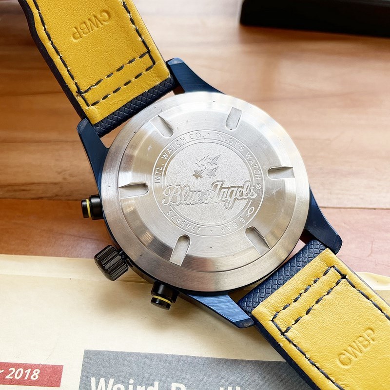 IWC Pilot's Replica Watch 43mm Automatic Nylon Strap-8