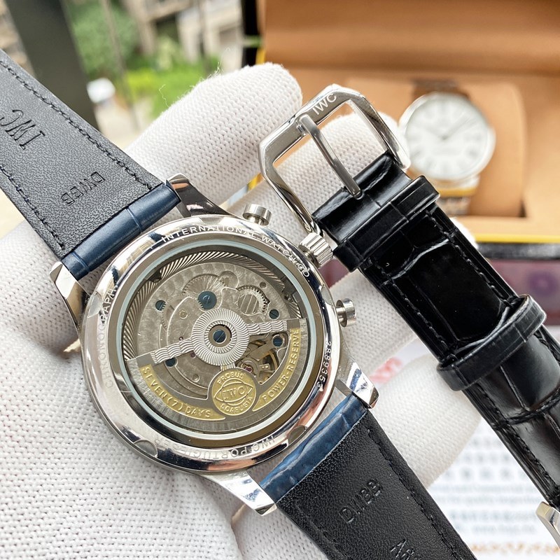 IWC Portuguese 42mm Men's Replica Watch Luxury Precision Timepiece-8