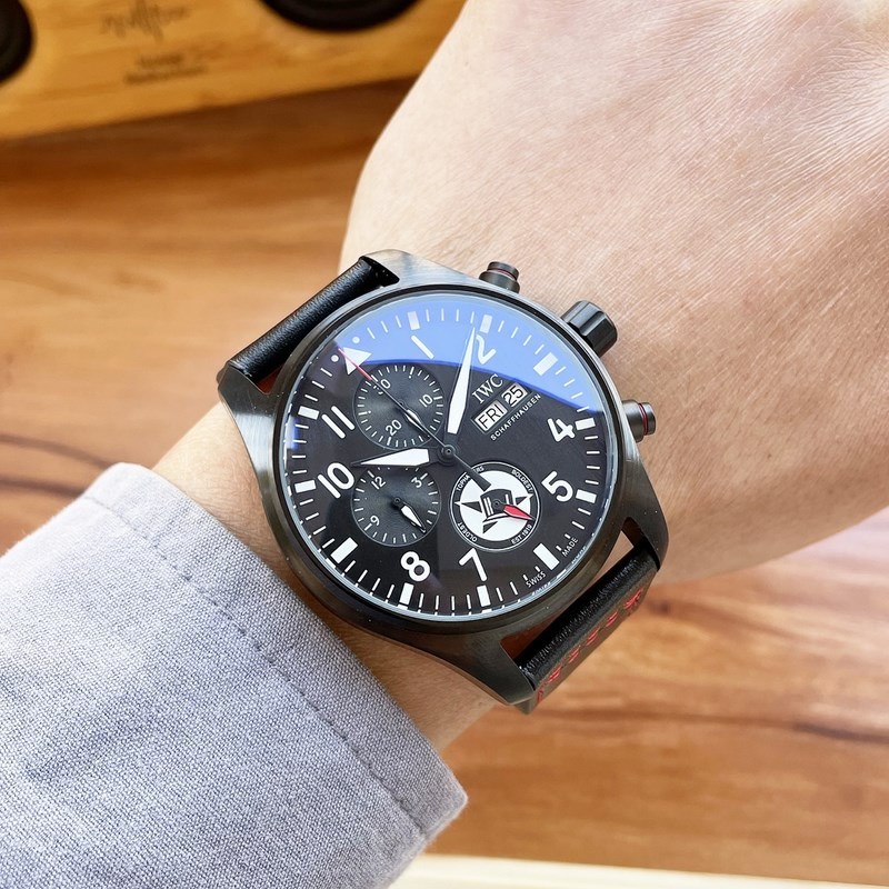 IWC Pilot's Replica Watch Men's 43mm x 13mm Luxury Timepiece-2