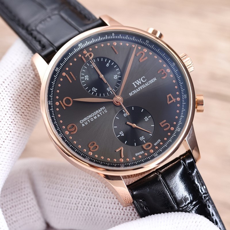 IWC Portuguese Generation II Transparent Automatic Replica Watch-4