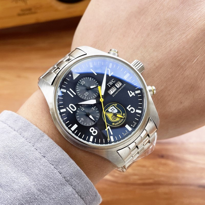 IWC Pilot's Replica Watch 43mm Men's Luxury Timepiece-2