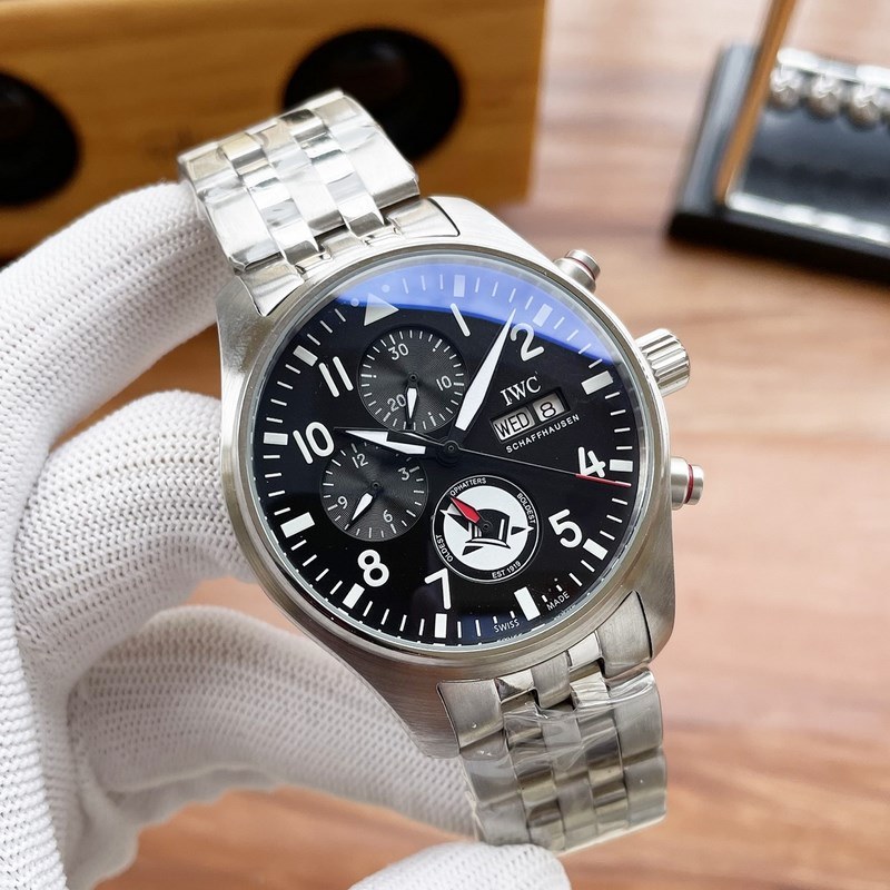 IWC Pilot's Replica Watch 43mm Men's Luxury Timepiece-6