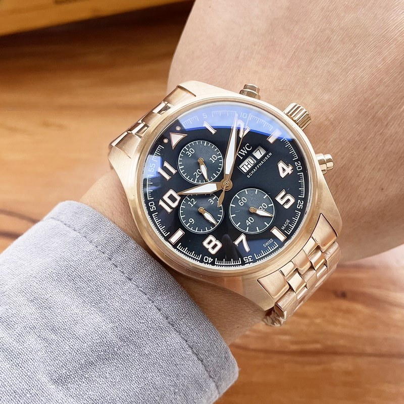 IWC Pilot's Replica Watch 43mm Men's Timepiece Premium Quality-2