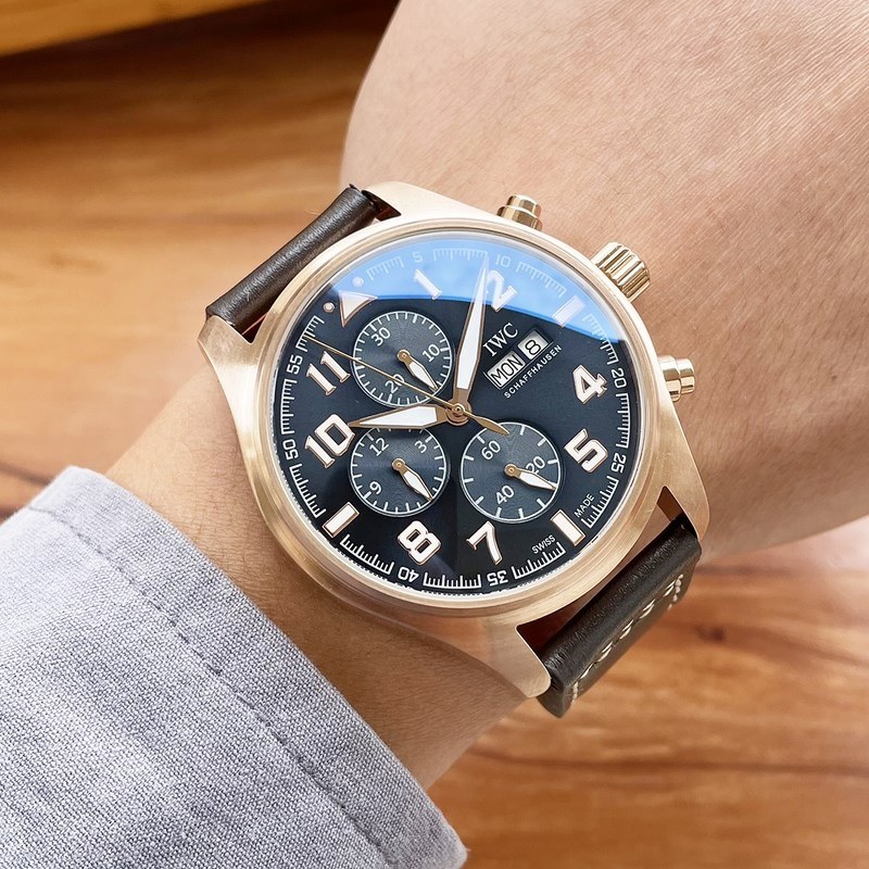 IWC Pilot's Replica Watch 43mm Men's Timepiece Premium Quality-3