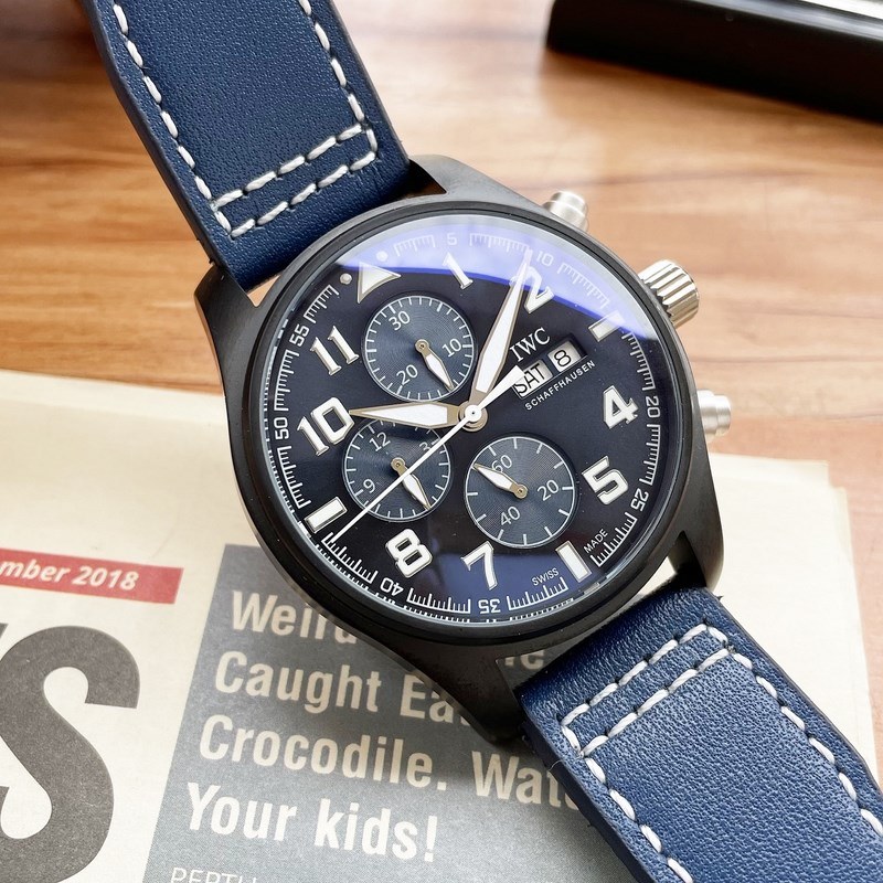 IWC Pilot's Replica Watch 43mm Men's Timepiece Premium Quality-6