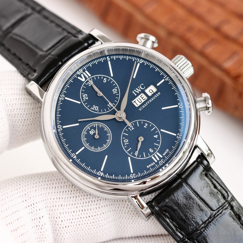 IWC Aquatimer Chronograph 42mm x 13.5mm Quality Timepiece-8