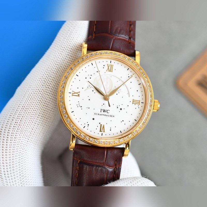 IWC Aquatimer Men's Moon Phase Day-Night Indicator High Quality-5