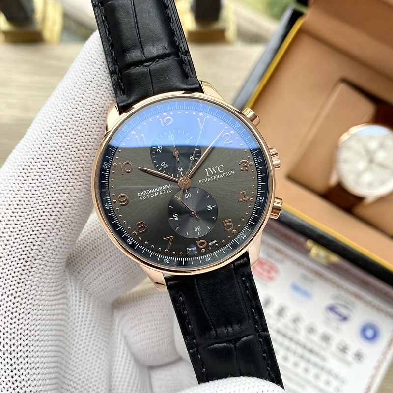 IWC Portuguese Collection Luxury Men's Multifunction Replica Watch-2