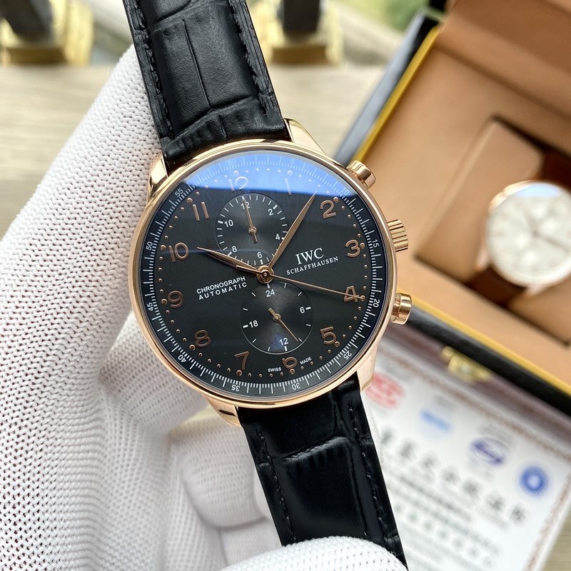 IWC Portuguese Collection Luxury Men's Multifunction Replica Watch-3