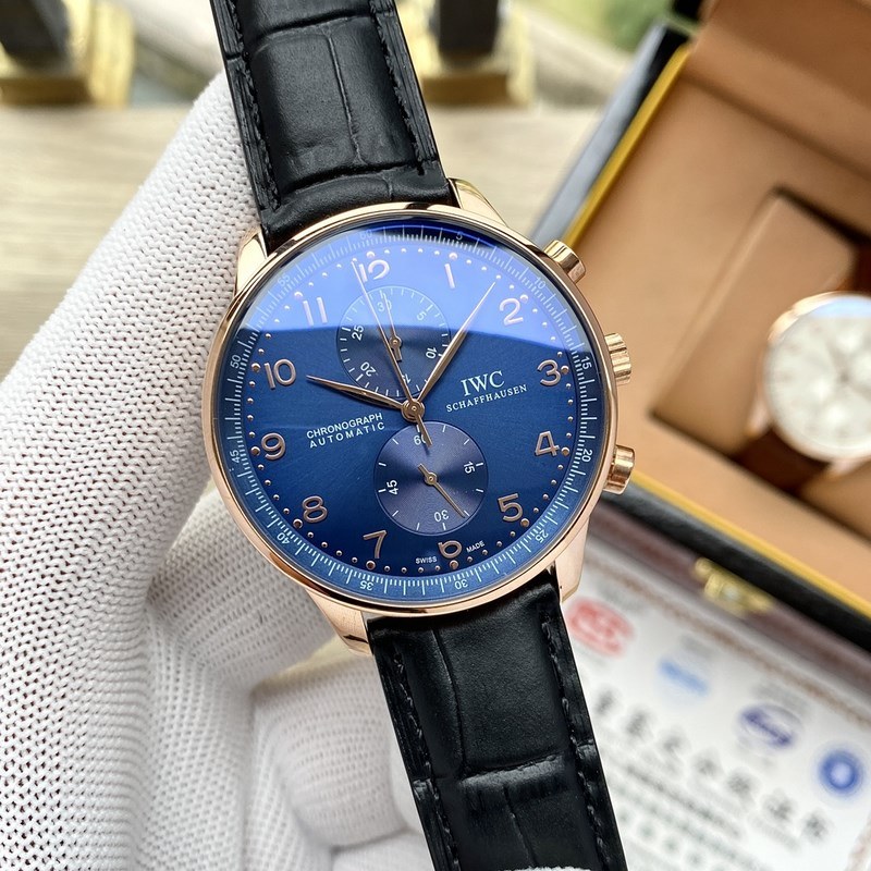 IWC Portuguese Collection Luxury Men's Multifunction Replica Watch-4