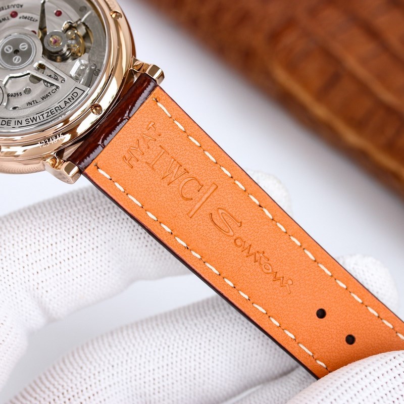 IWC Long Power Reserve Moon Phase Expert Portofino IW516409 Transparent Case Replica Watch-6