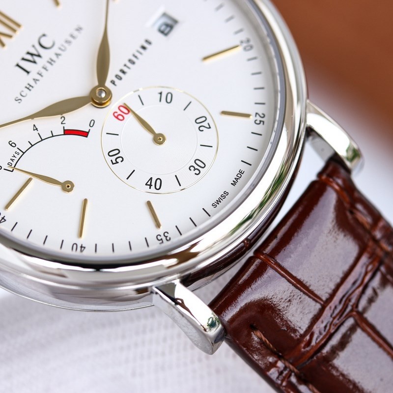 IWC Pilot's Moon Phase IW510103 Transparent Back Replica Watch-2