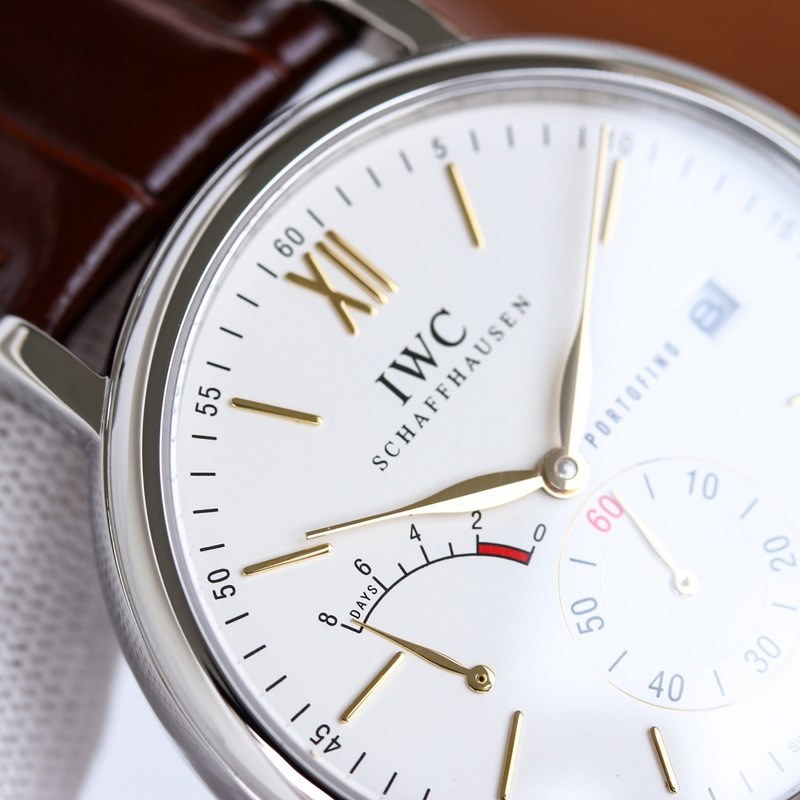 IWC Pilot's Moon Phase IW510103 Transparent Back Replica Watch-3