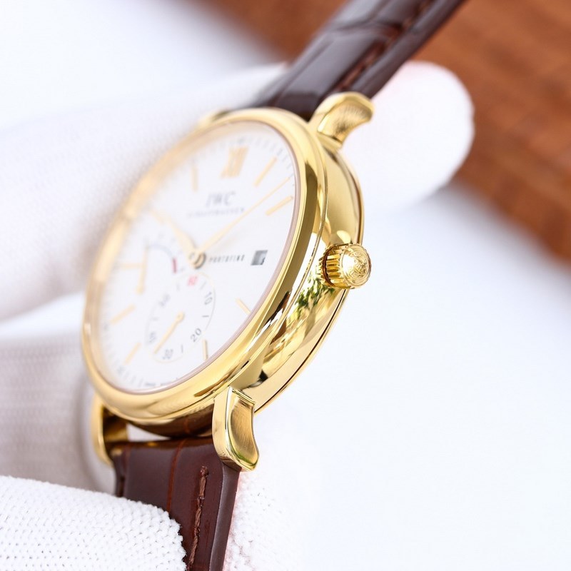 IWC Pilot's Moon Phase IW510103 Transparent Back Replica Watch-6