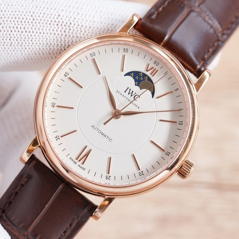IWC Portofino Moon Phase Automatic Replica Watch Luxurious Timepiece-4