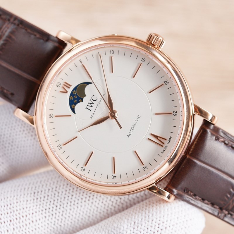 IWC Portofino Moon Phase Automatic Replica Watch Luxurious Timepiece-5