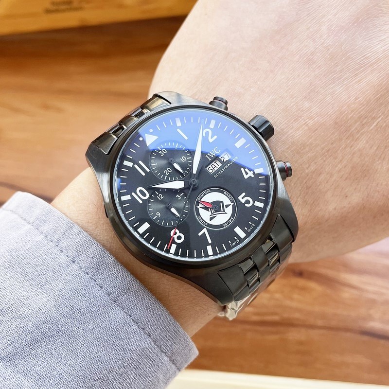 IWC Pilot's Replica Watch 43mm Men's Timepiece Premium Quality-3