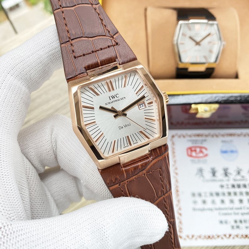 IWC Da Vinci IW546103 Barrel-Shaped Replica Watch Elegant Design and Quality-3