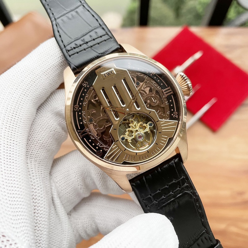 IWC Big Pilot's Replica Watch IWC Tourbillon 46mm Quality Edition-4