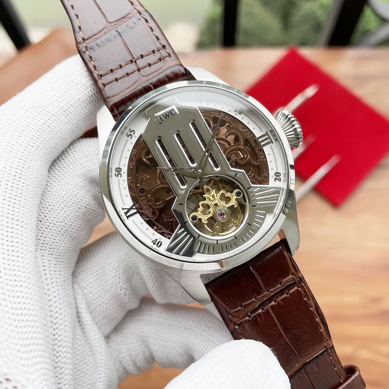 IWC Big Pilot's Replica Watch IWC Tourbillon 46mm Quality Edition-5