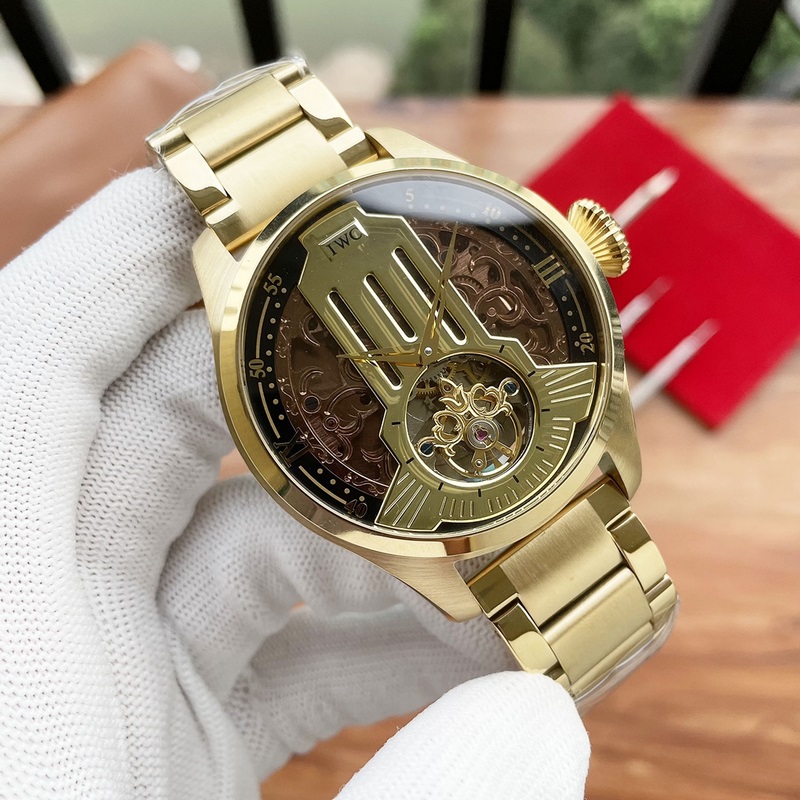 IWC Big Pilot's Replica Watch Series Tourbillon 46mm Schaffhausen-4