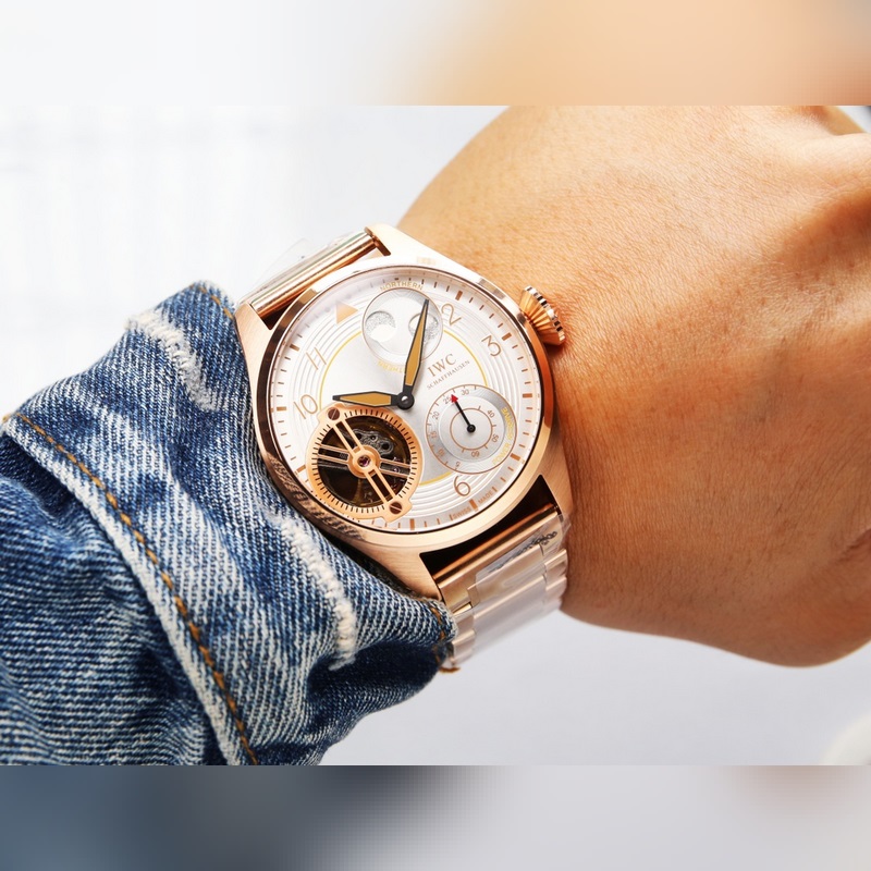 IWC Pilot's Replica Watch Ingenious New Constant-Force Tourbillon 8-Day Power Reserve-3