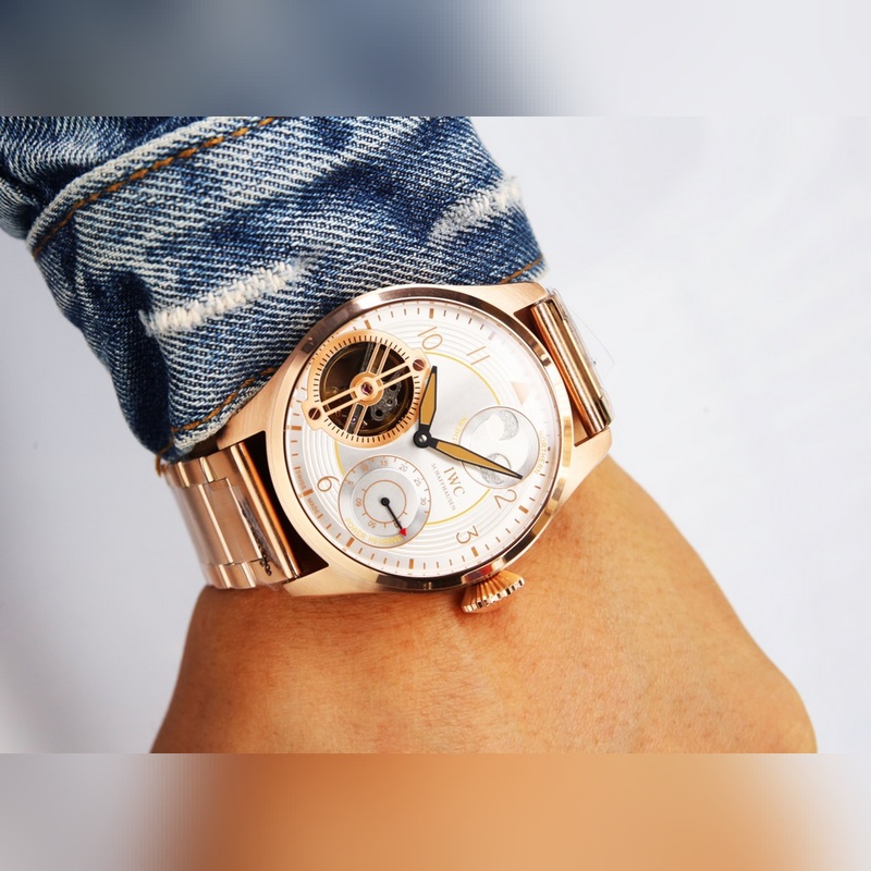IWC Pilot's Replica Watch Ingenious New Constant-Force Tourbillon 8-Day Power Reserve-5