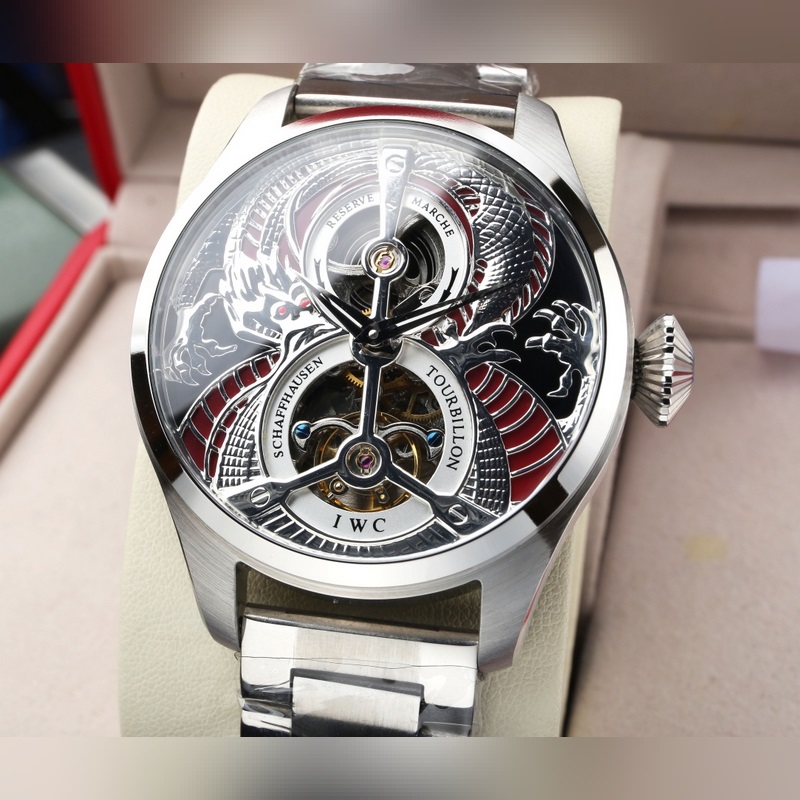 IWC Pilot's Replica Watch Big Pilot 46mm Tourbillon Craftsmanship Excellence-1
