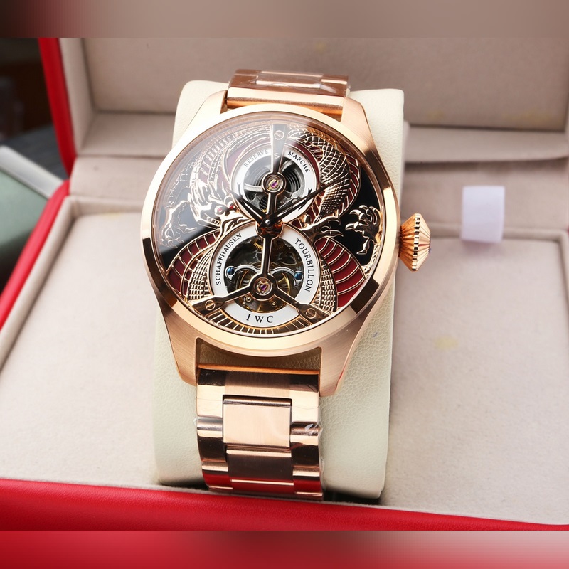 IWC Pilot's Replica Watch Big Pilot 46mm Tourbillon Craftsmanship Excellence-2