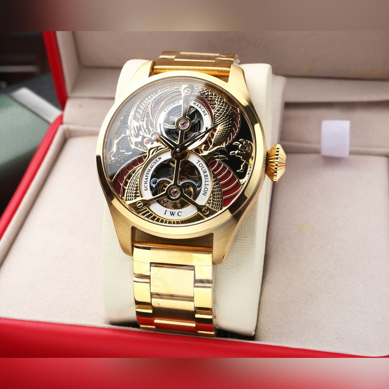 IWC Pilot's Replica Watch Big Pilot 46mm Tourbillon Craftsmanship Excellence-4