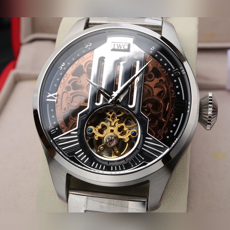 IWC Big Pilot Tourbillon Replica Watch 46mm Schaffhausen Series-3