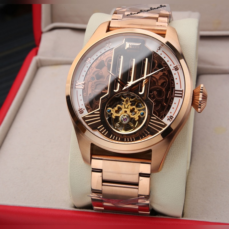 IWC Big Pilot's Replica Watch Tourbillon 46mm Swiss Quality Masterpiece-2