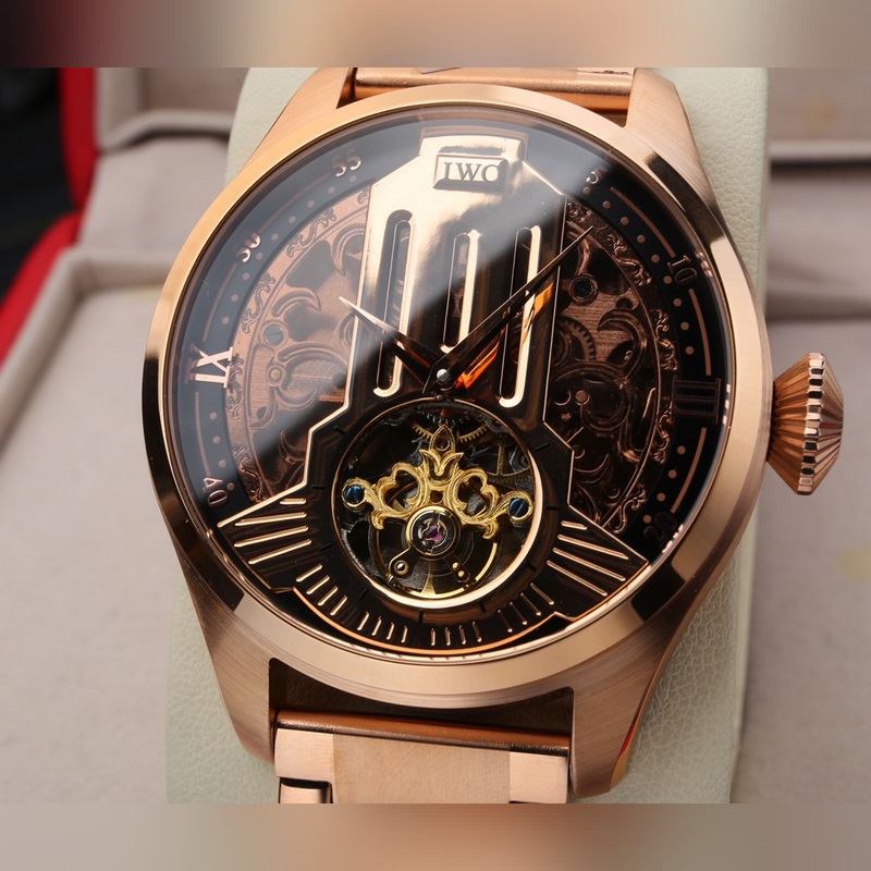 IWC Big Pilot's Replica Watch Tourbillon 46mm Swiss Quality Masterpiece-3