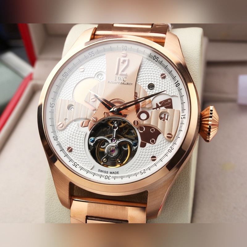 IWC Big Pilot's Replica Watch Tourbillon 46mm Masterful Quality Timepiece-1