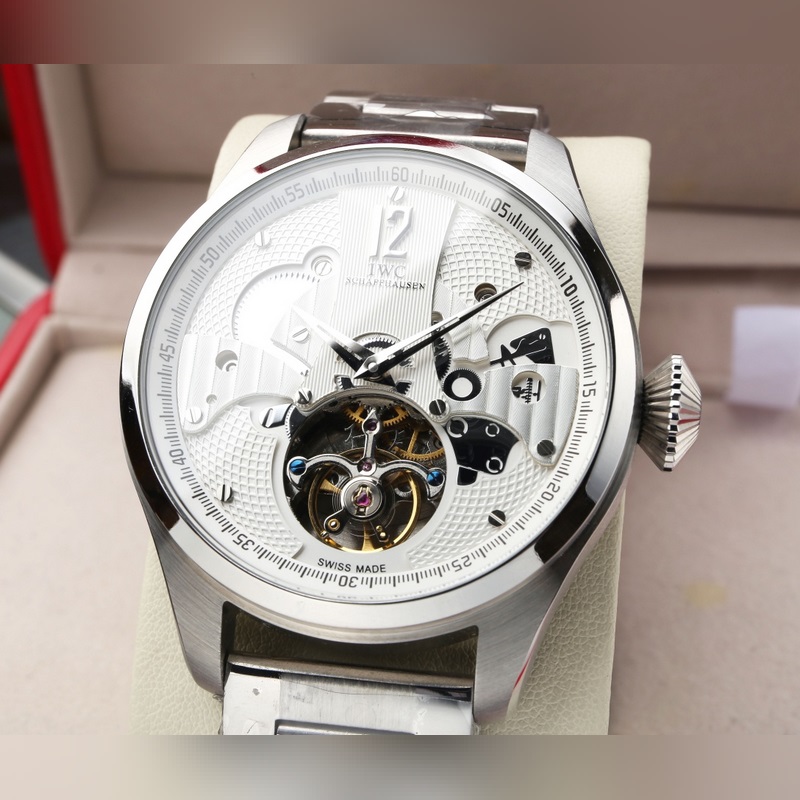 IWC Big Pilot's Replica Watch Tourbillon 46mm Masterful Quality Timepiece-3