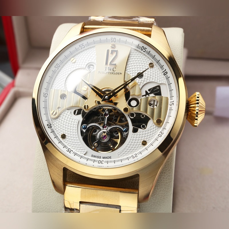 IWC Big Pilot's Replica Watch Tourbillon 46mm Masterful Quality Timepiece-5