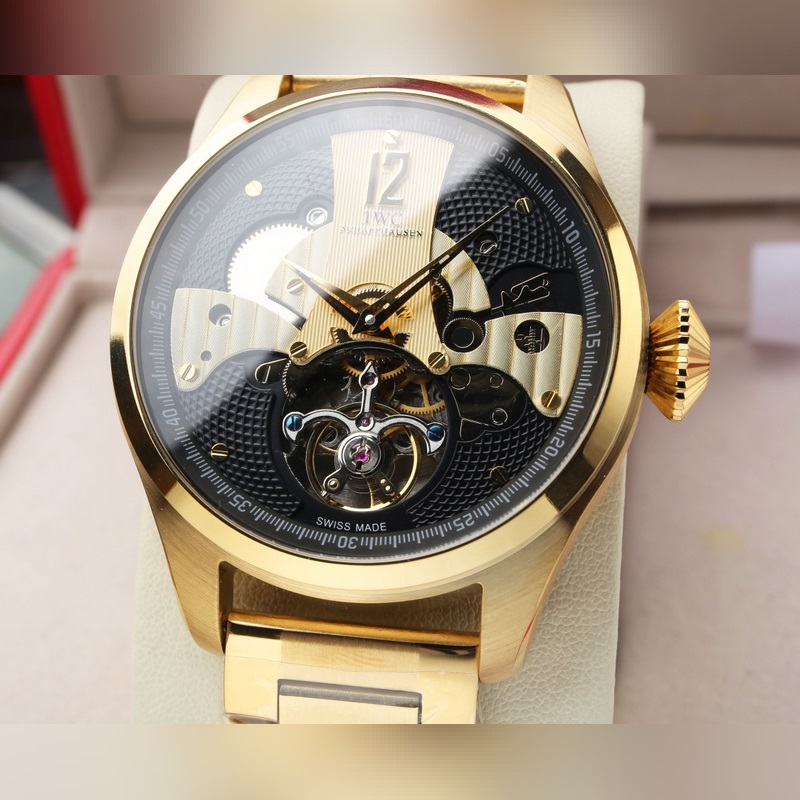 IWC Big Pilot's Tourbillon Replica Watch 46mm Artisan Quality-3