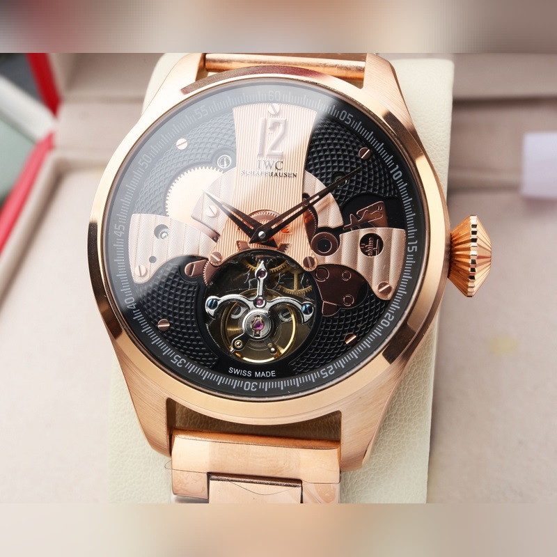 IWC Big Pilot's Tourbillon Replica Watch 46mm Artisan Quality-5