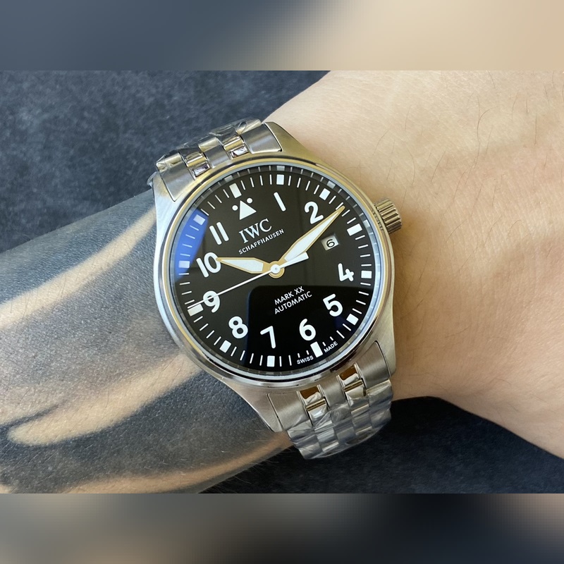 IWC Pilot's Replica Watch Mark XX 2024 Latest Edition Premium Quality-5
