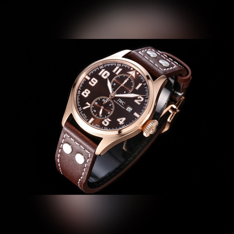 IWC Pilot's Replica Watch New Moon Phase Expert with Long Power Reserve-3