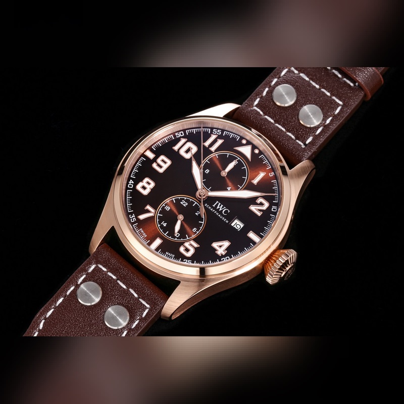 IWC Pilot's Replica Watch New Moon Phase Expert with Long Power Reserve-4
