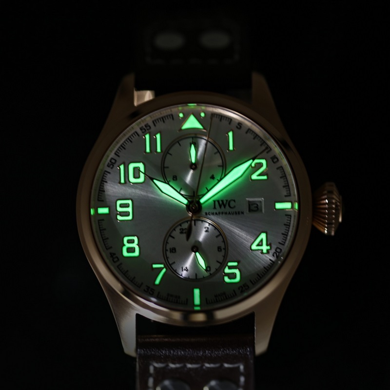 IWC Pilot's Replica Watch New Moon Phase Expert with Long Power Reserve-8