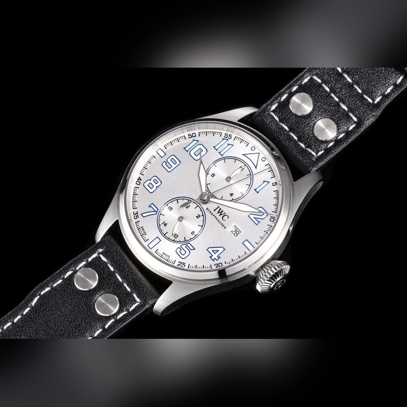 IWC Pilot's Replica Watch New Long Power Reserve Moon Phase Expert Stunning Design-3