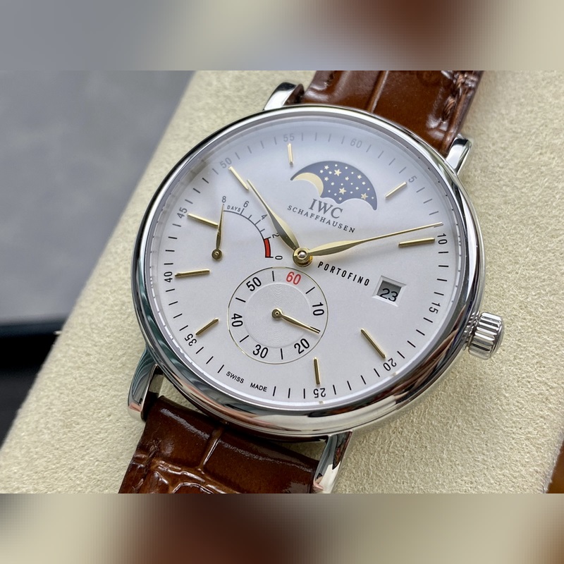 IWC New Arrival Stunning Long Power Moon Phase Expert New Pilot-2