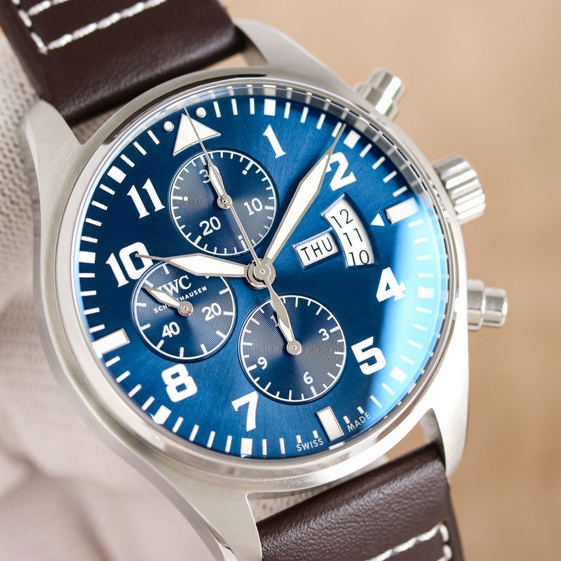 IWC Pilot's Replica Watch IW378003 with High-Tech Rose Gold Coating-2