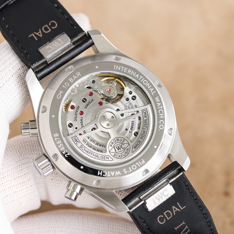 IWC Pilot's Replica Watch IW378003 with High-Tech Rose Gold Coating-8