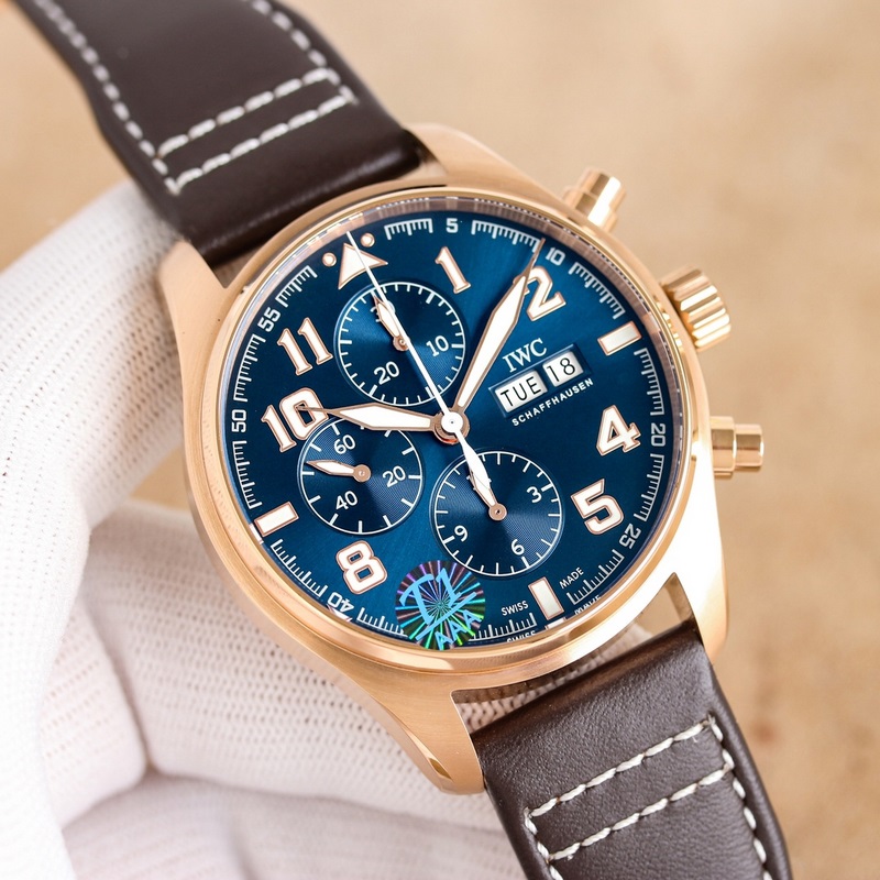 IWC Pilot's Replica Watch IW378003 High-Tech Rose Gold Coating-5