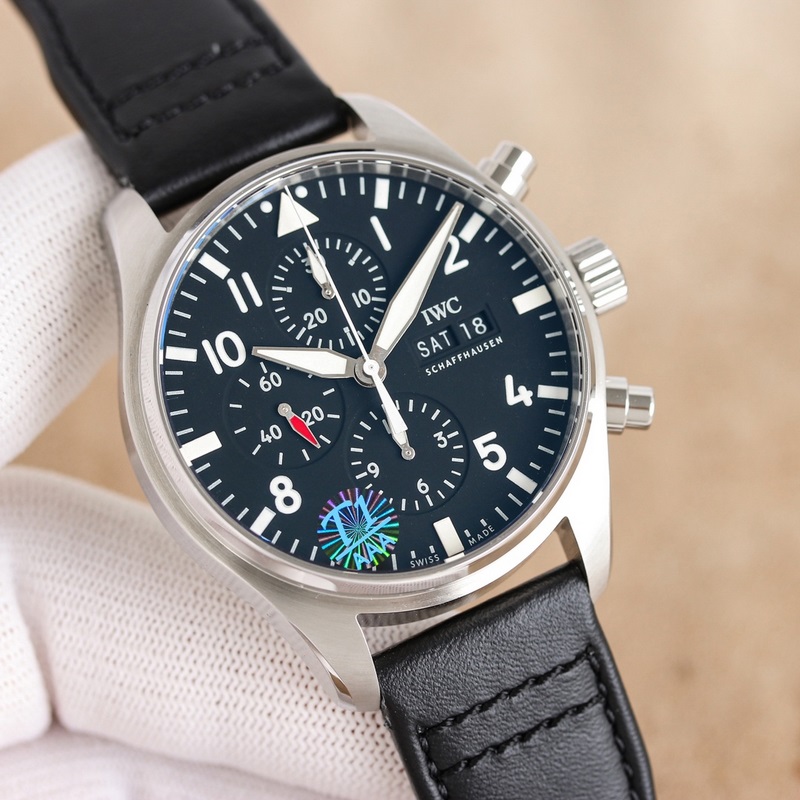 IWC Pilot's Replica Watch IW378003 High-Tech Rose Gold Coating-3